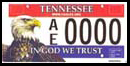 eagle license plate design